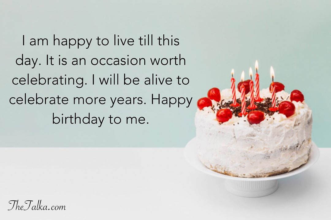 Heartfelt Birthday Wishes For Myself