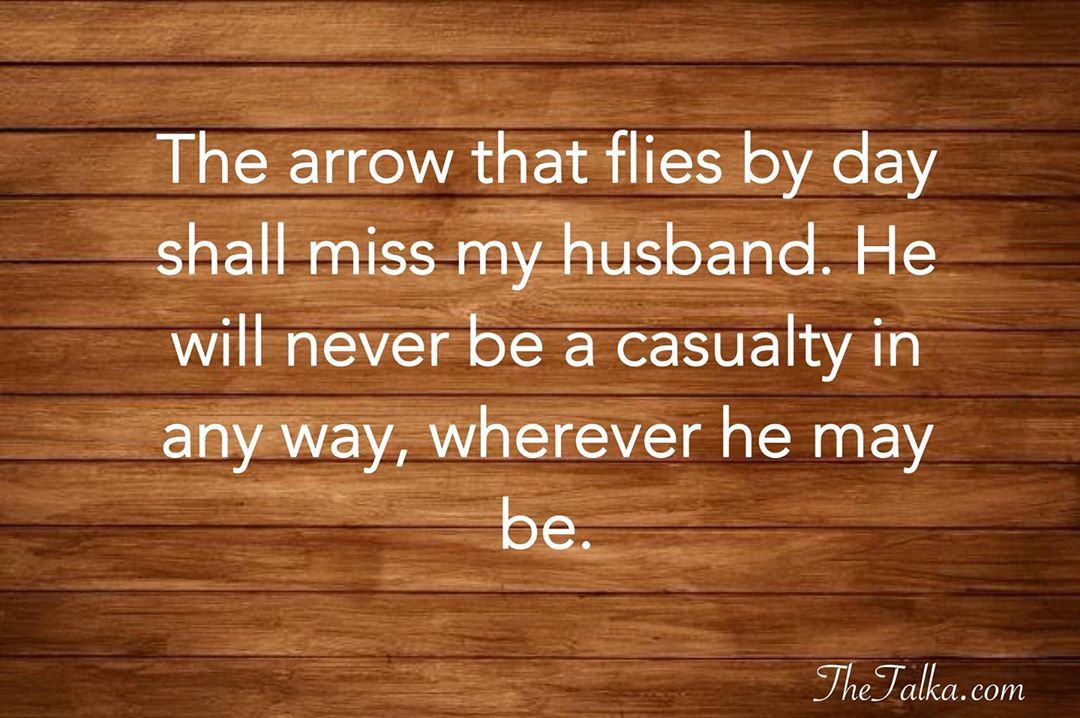 Prayers For My Husband’s Protection