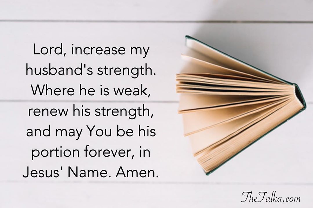 Prayers For My Husband’s Strength