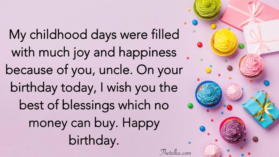 Birthday Wishes For Uncle 