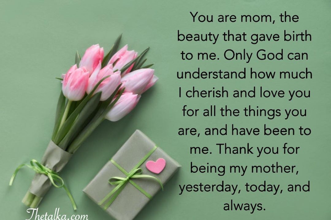 Thank You Messages For Mom