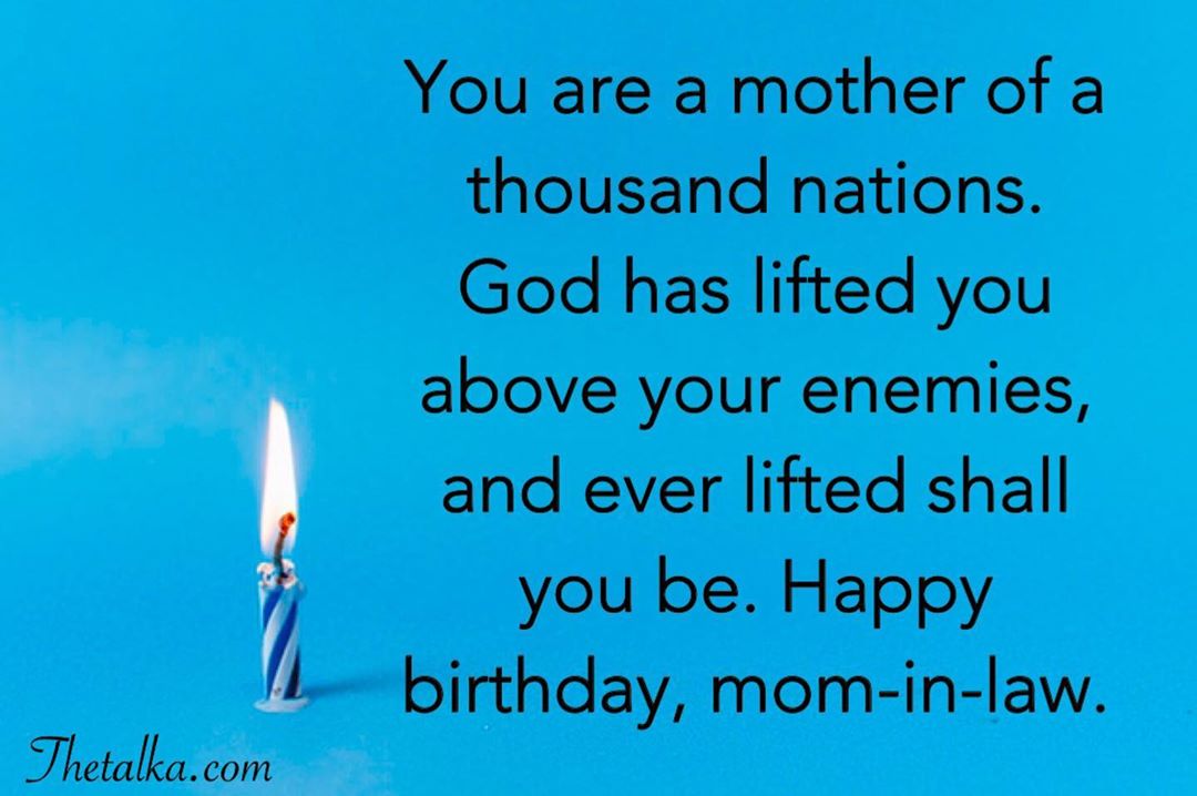 Religious Birthday Wishes For Mother-In-Law