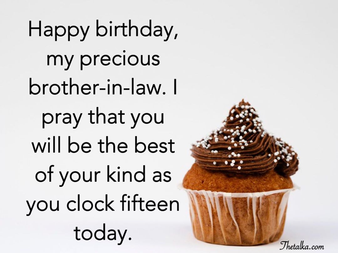 Birthday Wishes For Brother-In-Law