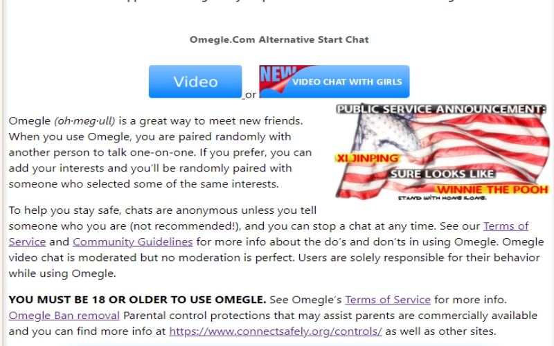 Omegle.com Has Been Shut Down, Omegle Alternatives
